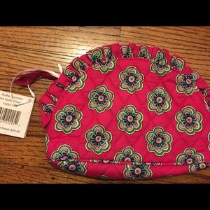 NWT Vera Bradley ruffle cosmetic pouch